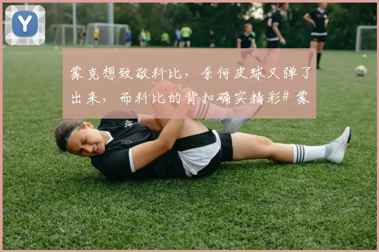 蒙克想致敬科比，奈何皮球又弹了出来，而科比的背扣确实精彩# 蒙克想致敬科比，奈何皮球又弹了出来，而科比的背扣确实精彩#